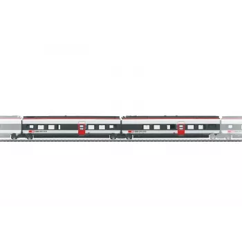 Märklin 043451 H0 SBB Giruno set dodatnih putničkih vagona, 2 dijela, epoha VI