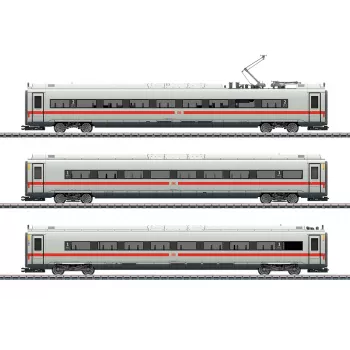 Märklin 43726 set dopunskih vagona za ICE 4, HO, sivi