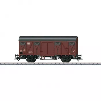 Märklin 44500 H0 Covered Freight Car with Brakeman's Platform, DB, Era IV