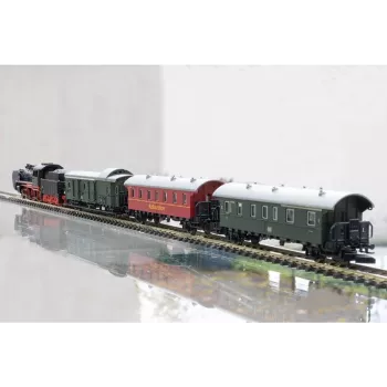 Märklin 81874 Z početni set parne teretne kompozicije - BR 89.0, epoha III, 3 vagona, ovalni kolosijek, analogni DC 081874