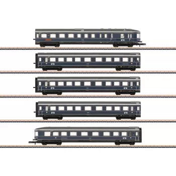 Märklin 087615 Z set vagona 'Blauer Enzian' DB, MHI (set od 3 putnička vagona)