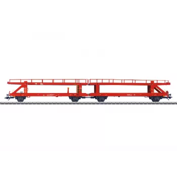 Märklin 47180 H0 dvostruki vagon za prijevoz automobila Laaeks 553.1 DB AG