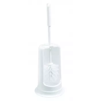 Haug Bürsten 6550 set četke za WC i držača, bijela plastika