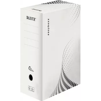 LEITZ easyboxx Archive Box White 150 mm Internal Width, 25 Pack, Recycled Corrugated Cardboard