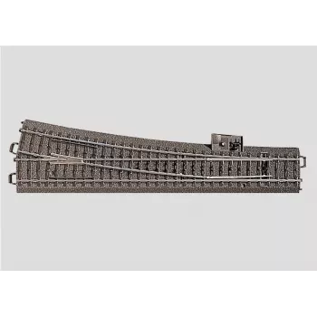 Märklin H0 C tračnica (s podlogom) 24712 skretnica, vitka, desna 236,1 mm (24712)
