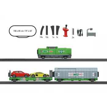 Märklin World 29347 H0 startni set autotransport