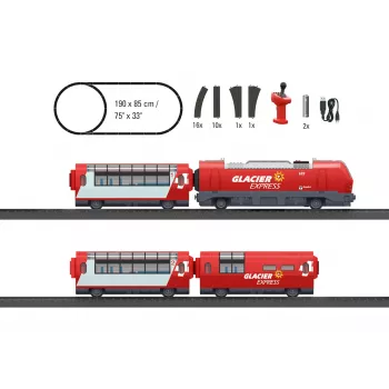 Märklin World 29348 H0 startni set Glacier Express (29348)