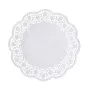 PAPSTAR okrugle papirnate podloge za torte Ø 28 cm, 100 komada, bijeli čipkasti uzorak 12268