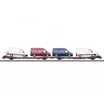 Märklin 47430 H0 par ravnih vagona Laads 800B tvrtke Transwaggon GmbH