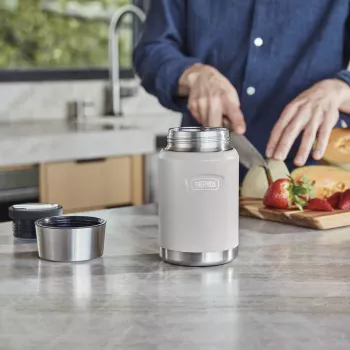 THERMOS ICON Food Jar Grey 0.71L Insulated Container 4120323071