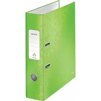 Leitz 180° WOW A4 registrator s polugom, okrugli prsten, karton, zeleni, 600 listova, 80 g/m² (10050054)