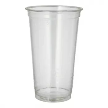PAPSTAR pure PLA čaše za hladne napitke, 0,5 L, Ø 9,5 cm, prozirne, 60 komada (87487)