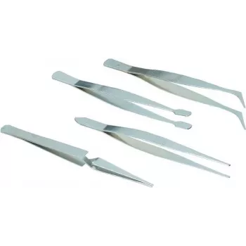 Brüder Mannesmann M 615 set preciznih pinceta, 4 dijela, nehrđajući čelik, 110 mm