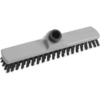 Haug Bürsten in-up glava četke za ribanje, siva plastična, 280 mm, srednje tvrde PP dlačice (98140RC)