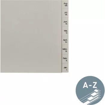 LEITZ papirnati registar prosinac-siječanj A4 13 jezičaka kartonski registar 12303085