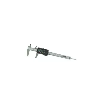 Brüder Mannesmann digitalno pomično mjerilo M823-160, 0-150 mm, razlučivost 0,01 mm, aluminij, s futrolom