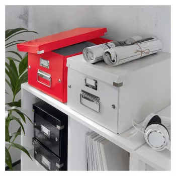 Leitz Click & Store WOW kutija za dokumente od kartona crvena 60440026