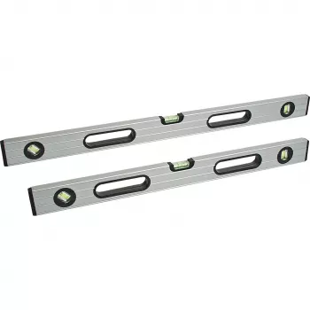 BRÜDER MANNESMANN libela, 3 mjehurića, 800 mm, dvostruko rebrasti aluminij 80880