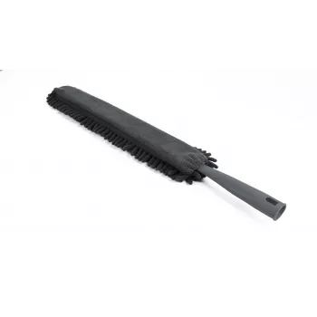 Haug Bürsten 8478 glava pera za prašinu od plastike, siva, širina 10 cm