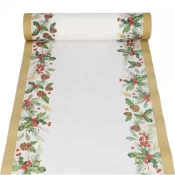 PAPSTAR stolna traka imela i češer 37231, višebojna, 40 cm x 24 m