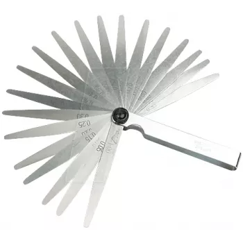 BRÜDER MANNESMANN MAN M247-20 set mjerača zračnosti, 20 listića, 0,05–1,0 mm, metrički