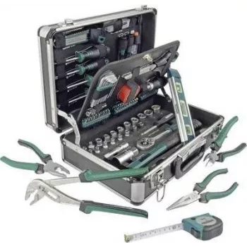 Brüder Mannesmann 90-dijelni set alata za kućne majstore u aluminijskom koferu M29067