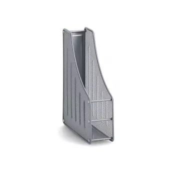 ZELLER MESHLINE srebrni metalni stalak za časopise DIN A4/C4 17700