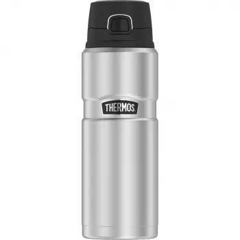 THERMOS Stainless King Vacuum Insulated Bottle 700 ml Black 4010233070