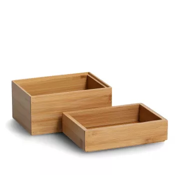 Zeller Natural organizatori kutije 17 x 12 x 12 cm (13319)