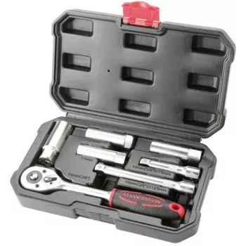 Brüder Mannesmann 7-dijelni set nasadnih ključeva za svjećice 3/8 inch M00174