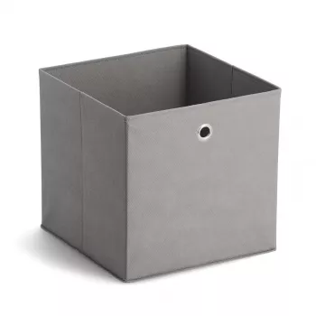 Zeller 14110 kutija za pohranu od netkanog tekstila, 30 l, 32 x 32 x 32 cm, siva