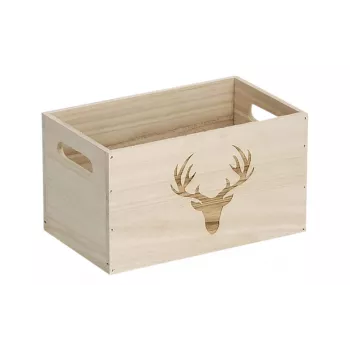 Zeller Hirsch kutija za pohranu natural 25 x 15 x 14 cm (15220)