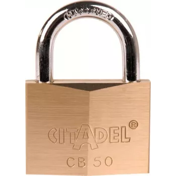 ABUS 60mm lokot od masivnog mesinga s kaljenim čeličnim lukom, 2 ključa (238420)