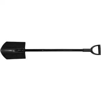 BRÜDER MANNESMANN M63120 metalna lopata 1180 mm crna za skidanje travnjaka i rezanje korijenja