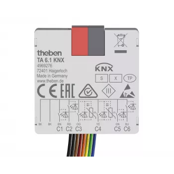 Theben KNX Binary Input 6-fold TA 6.1 KNX (4969276)