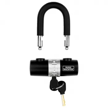 BURG WÄCHTER U-lokot za bicikl 1480 HB, crni, luk 14 mm, širina 43 mm, visina 55 mm 1471