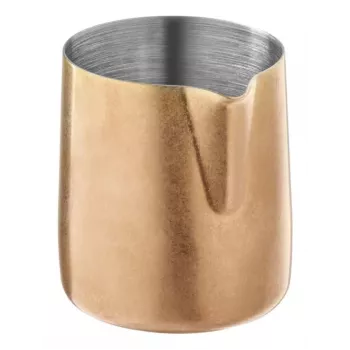 APS FLOW Pourer, 150 ml, Copper 18/8 Stainless Steel, Vintage Look, Dishwasher Safe, 1 Piece (10307)