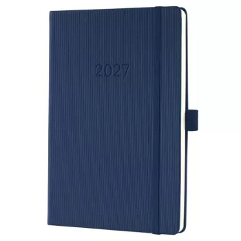 SIGEL Conceptum 2027 tamnoplava knjiga-kalendar A5 tjedni planer C2762