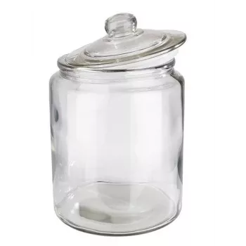 APS CLASSIC 6.0 Litre Glass Storage Jar with Glass Lid and Seal 82253