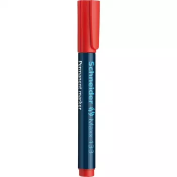 Schneider Maxx 133 permanentni marker klinasti vrh crveni 113302
