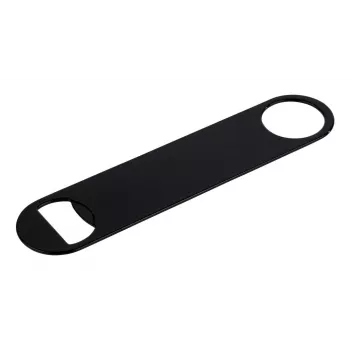 APS Waiter's Friend Bottle Opener, Stainless Steel, Black, Matt Polished, Magnetic, Water-Resistant, 1 Piece (93377)