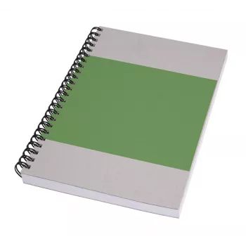 SIGEL Quicknote Impulse Green bilježnica A5 prazna, zeleno-siva softcover, 160 stranica SN800