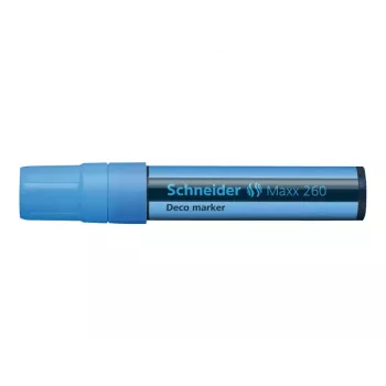 Schneider Maxx 260 plavi marker s tekućom kredom - pakiranje od 5 126010