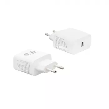 E+P AC221 USB-C GaN zidni punjač 65W Smart IC bijeli