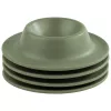 APS EGGY Egg Cup Set of 4, Green Melamine, 85 mm Diameter, Dishwasher Safe 85295