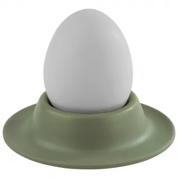 APS EGGY Egg Cup Set of 4, Green Melamine, 85 mm Diameter, Dishwasher Safe 85295