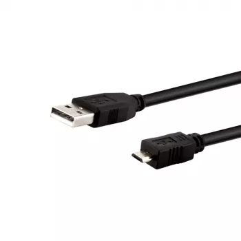 E+P Micro-USB 2.0 kabel B 1m CC549 - crni, 480 Mbps prijenos podataka, 2A punjenje 933290