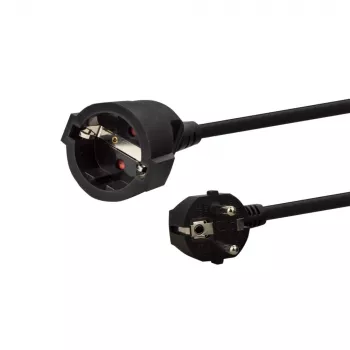 E+P Schuko produžni kabel SV 12 10m crni - 1 utičnica