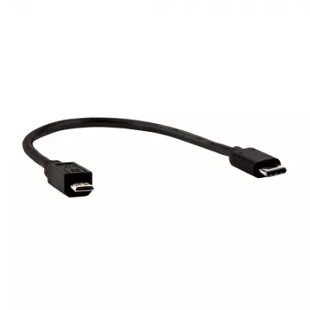 E+P CC 324/02 USB 3.1 kabel, 0,2 m, USB-C na Micro-B, crni 0000853270