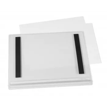 DURABLE vodootporni magnetski okvir za poster A5, pakiranje od 5, crni 505819
